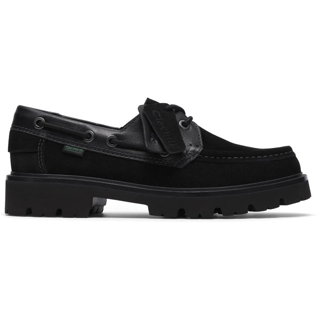 送料無料 デッキシューズ モカシン メンズ SS 春夏 新作 春新作 夏新作 クラークス Clarks 2026 Cleyhill Boat 26186175 ボートシューズ クレイヒル ボート 本革 スエード_1