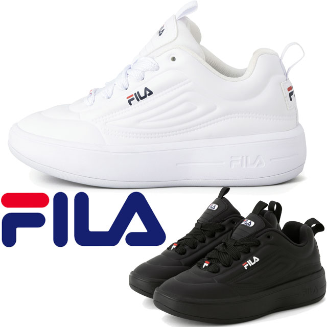 送料無料 スニーカー ローカット レディース SS 春夏 新作 春新作 夏新作 フィラ FILA 2026 SUPERBUBBLE 5cm 5RM02983H 001 125 厚底 スーパーバブル 厚底 ダッドスニーカー スタイルアップ 紐