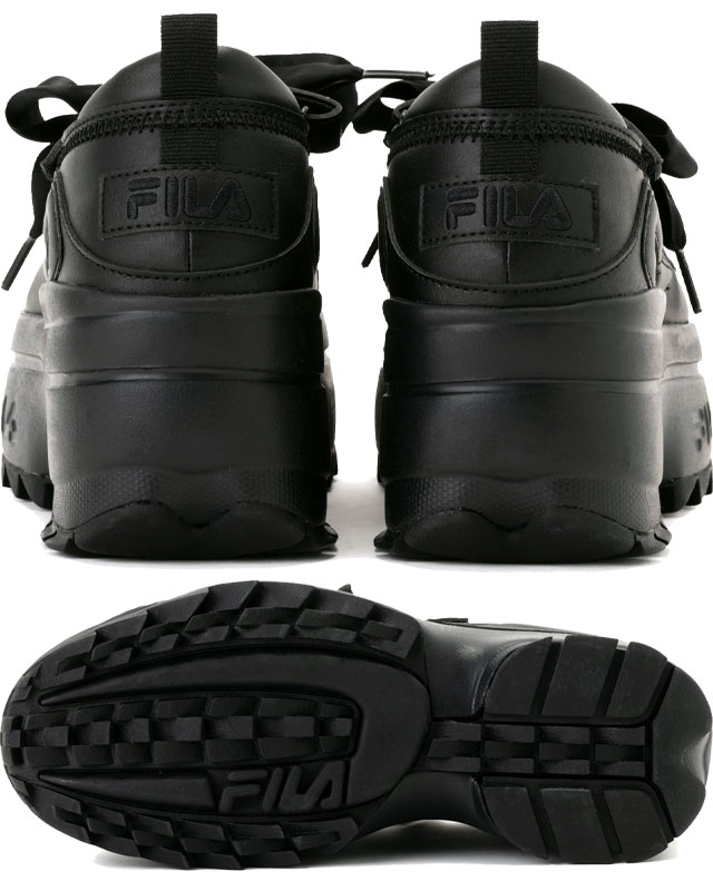 送料無料 スニーカー レディース SS 春夏 新作 春新作 夏新作 フィラ FILA 2026 DISRUPTOR WEDGE BALLET 6 5cm FM0101978 100 014 厚底 メリージェーン ディスラプターウェッジバレエ リボンシューレース 厚底 6.5cmヒール_7