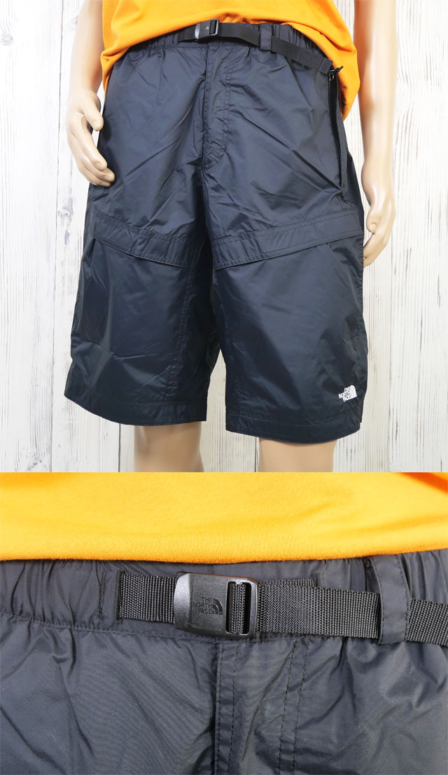 メール便送料無料 ハーフパンツ メンズ SS 春夏 新作 春新作 夏新作 ザ・ノース・フェイス 2026 Chimney Wind Short K ST NB42650 チムニーウインドショーツ はっ水 半ズボン ウェビングベルト メッシュ ボトムス シンプル アパレル リラックス 色_2