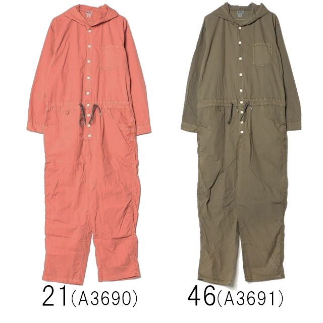 送料無料 長袖 メンズ レディース SS 春夏 新作 春新作 夏新作 ジムマスター gym master 2026 gymmaster 04 05 21 46 59 G633756 オーバーオール つなぎ オールインワン ピグメントコットンナイロンキャンパジャマ アパレル ウエア トップス 服_2