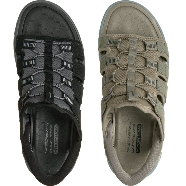 送料無料 ストラップサンダル スポーツサンダル メンズ SS 春夏 新作 春新作 夏新作 スケッチャーズ SKECHERS 2026 GLIDE STEP SANDAL ONGOER 233381 スリップインズ 厚底 手を使わずに履ける グライドステップサンダル- ハンズフリータン_4