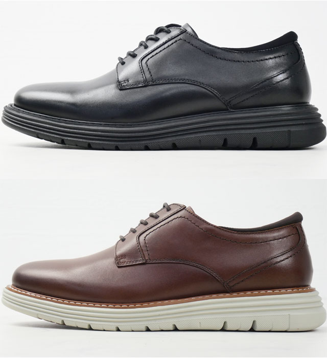 送料無料 ビジネスシューズ フォーマル プレーントゥ メンズ SS 春夏 新作 春新作 夏新作 ロックポート ROCKPORT 2026 CAMBRIDGE EASE PT ML0079 ML0080 ケンブリッジ イーズ 革 紳士 ドレスシューズ 軽量 クッション性 ビジカジ レザーシューズ_2