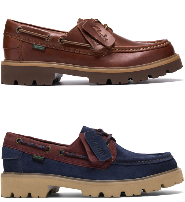 送料無料 デッキシューズ モカシン ローカット メンズ SS 春夏 新作 春新作 夏新作 クラークス Clarks 2026 Cleyhill Boat 26186176 26186179 クレイヒルボート 本革 ボートシューズ レザー コンビ