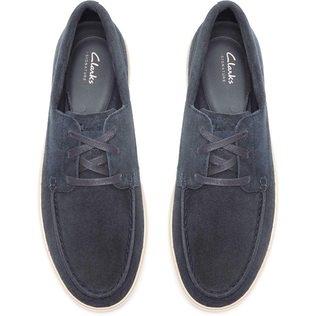 送料無料 スリッポン デッキシューズ モカシン ローカット メンズ SS 春夏 新作 春新作 夏新作 クラークス Clarks 2026 Lockford Boat 26186188 ロックフォード ボート スエード