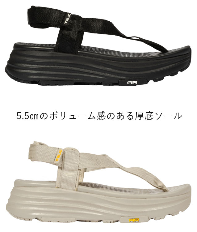 送料無料 スポーツサンダル トングサンダル メンズ SS 春夏 新作 春新作 夏新作 テリック TELIC 2026 ALLROADS KONA 8020 TLS 028 厚底 リカバリーサンダル オールローズ-コナ 滑りにくい ベルクロ スポサン マジックテープ_2