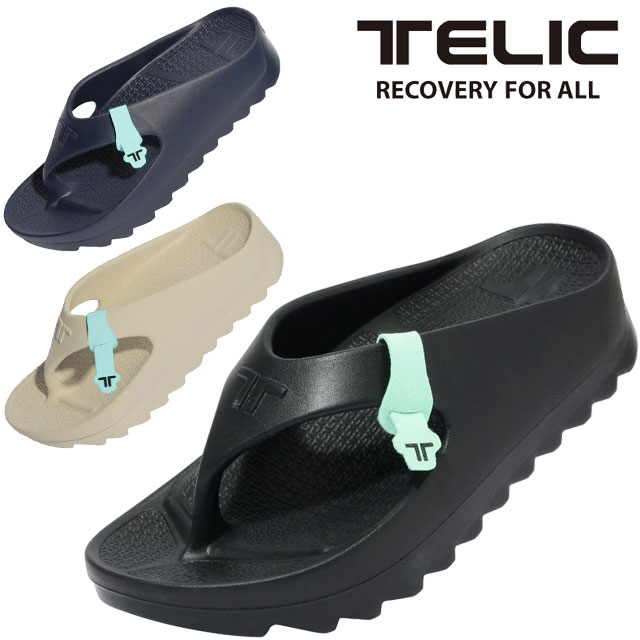 送料無料 トングサンダル メンズ レディース SS 春夏 新作 春新作 夏新作 テリック TELIC 2026 W FLIP SHARK 8020 厚底 リカバリーサンダル シャークソール 滑りにくい チャンキーソール コルク インディゴ