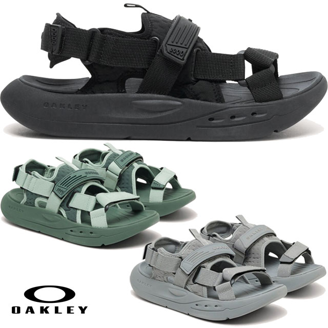 送料無料 コンフォート サンダル スポーツサンダル メンズ SS 春夏 新作 春新作 夏新作 オークリー OAKLEY 2026 Studio Sandal FOF100706 厚底 スタジオサンダル