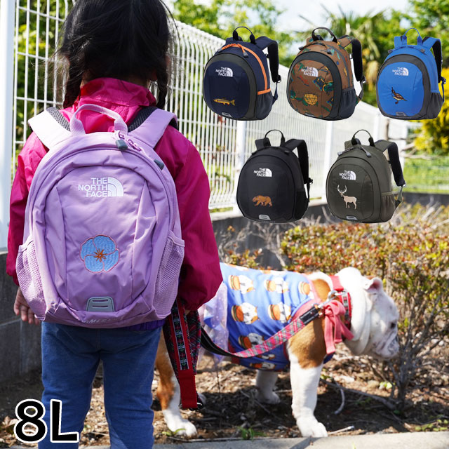 送料無料 バックパック キッズ 男の子 女の子 FW 秋冬 新作 秋新作 冬新作 人気 流行 定番 2023 THE NORTH FACE NMJ72361 K 8L BAG ザ・ノース・フェイス チャイルド リュック ホームスライス デイバッグ バック アウトドア かばん キャンプ 遠足 登園 保育園 幼稚園 鞄 の通販は
