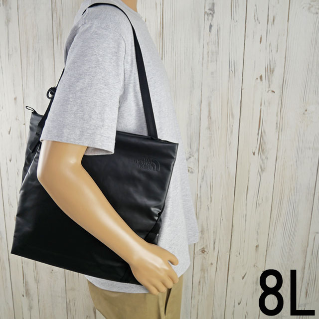 送料無料 トートバッグ メンズ レディース SS 春夏 新作 春新作 夏新作 人気 流行 定番 2024 NM82304 2WAY BAG 8L ザ・ノース・フェイス ミミックフラットトートM 肩掛け 手提げ 鞄 通勤 通学 旅行 アウトドア ファスナー 黒の通販は