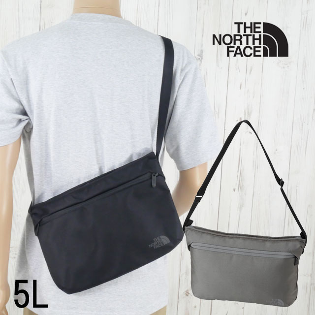 メール便送料無料 ショルダーバッグ メンズ レディース FW 秋冬 新作 秋新作 冬新作 人気 流行 定番 2024 NM82454 BAG ザ・ノース・フェイス シャトルショルダーポーチ サコッシュ 肩掛け 斜め掛け 出張 旅行 PCスリーブ バック サブバッグ 鞄 黒 灰