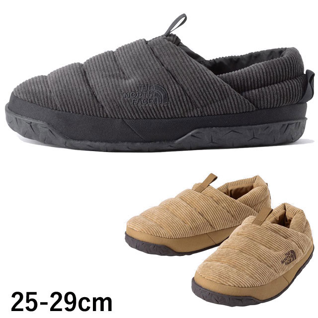 送料無料 スリッポン ミュール メンズ FW 秋冬 新作 秋新作 冬新作 人気 流行 定番 2024 2025 ノースフェイスTHE NORTH FACE NF02375 ヌプシ コーデュロイ 防寒 リラックスシューズ アウトドア ダウン 保温 黒 ウインターシューズ ブラック キャンプ 仕事 外履き 内履きの通販は