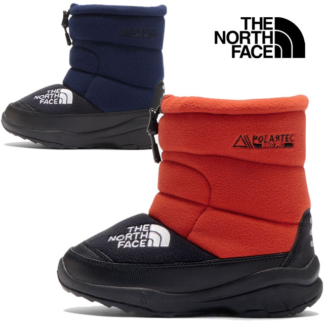 送料無料 スノーシューズ ブーティ キッズ ジュニア 男の子 女の子 FW 冬新作 人気 流行 定番 2025 ザ・ノース・フェイス THE NORTH FACE VII NFJ52470 スノーブーツ ヌプシ ポーラーテック 防風 ウインターブーツ 防寒 冬底 保温 子供靴 冬靴