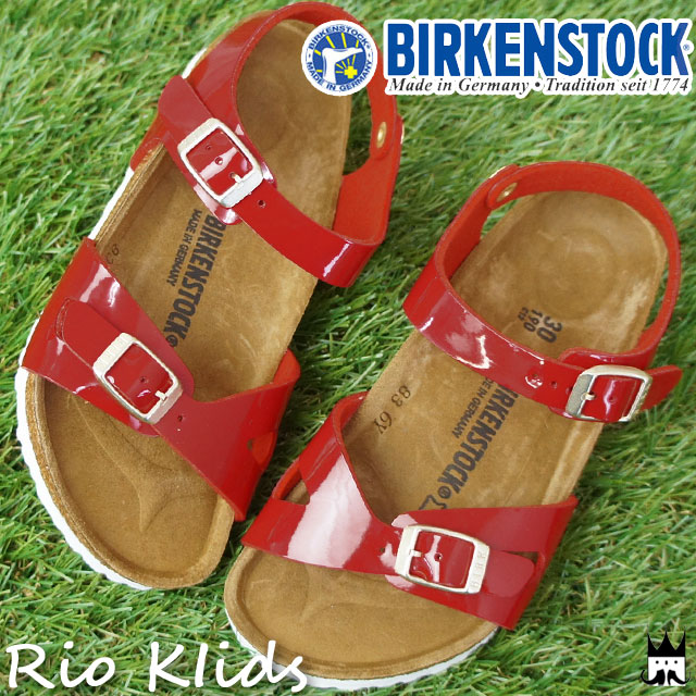送料無料 ビルケンシュトック BIRKENSTOCK キッズ ジュニア コンフォートサンダル リオキッズ 1005888 女の子 子供靴の通販は