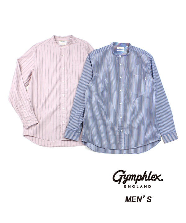 ジムフレックス バンドカラー メンズ シャツ メンズ Gymphlex J 1352mup 送料無料 父の日 レディース 女性 誕生日プレゼント ギフト の通販はau Pay マーケット エトル パーブルーコムブルー