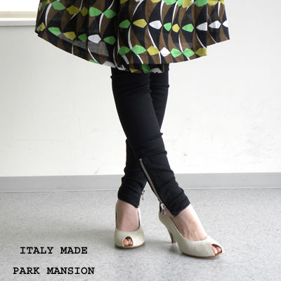 ITALY MADE PARK MANSION (イタリーメイドパークマンション)スウェードオープントゥパンプス・10006X    レディース 女性 誕生日プレゼント ギフト 正規品 新品