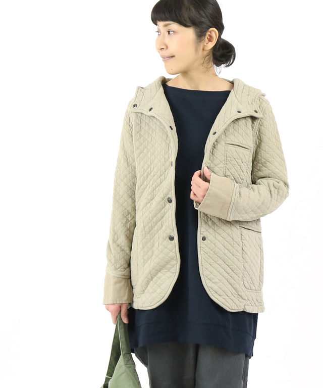 アーメン フードジャケット キルティングジャケット ARMEN NAM0454   送料無料    レディース 女性 誕生日プレゼント ギフト 正規品 新品 の通販は