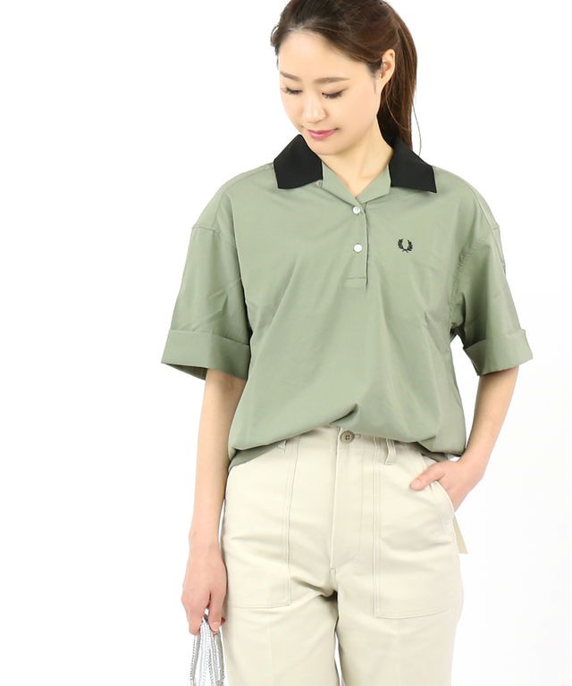 フレッドペリー シャツ シャツプルオーバー 開襟シャツ Revere Collar Shirt Fred Perry F8532 新作 送料無料 レディース 女性 の通販はau Pay マーケット エトル パーブルーコムブルー