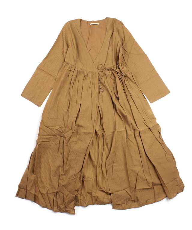 ヌキテパ ガウンワンピース カシュクールワンピース Cotton Rayon Dobby Cross Over Gown Ne Quittez Pas gd3 国内正規品 21春夏の通販はau Pay マーケット エトル パーブルーコムブルー