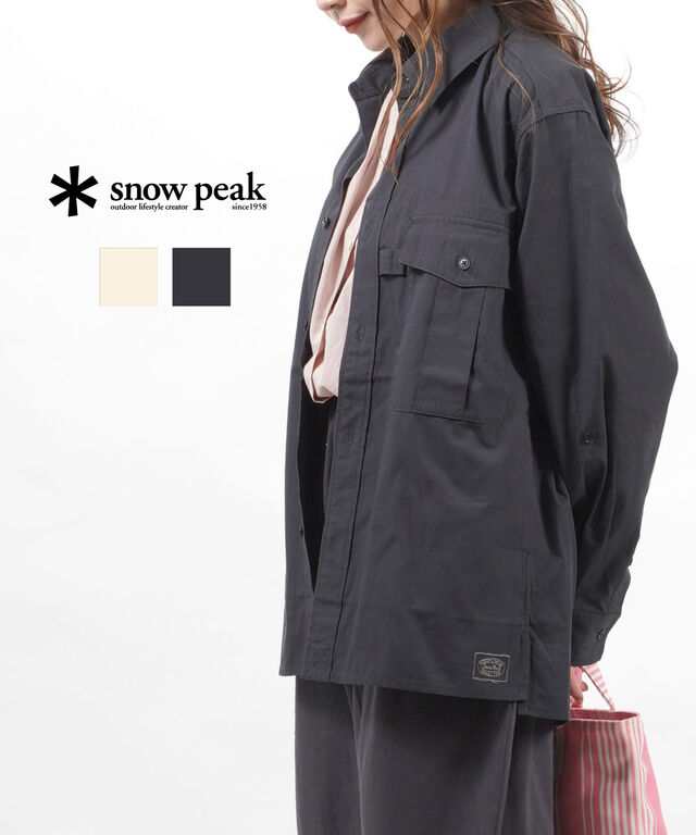 スノーピーク Snow Peak タキビ ライトリップストップシャツ シャツジャケット TAKIBI Light Ripstop Shirt  SH-22SU101 国内正規品 送料｜au PAY マーケット