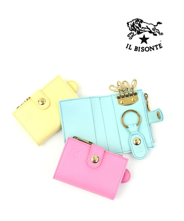 イルビゾンテ キーケース ウォレット キーリング 小銭入れ IL BISONTE 54222304490 国内正規品 送料無料