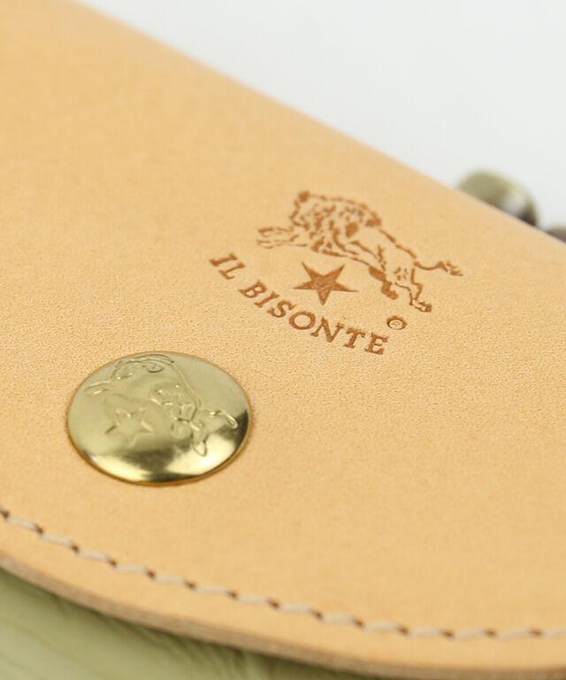 イルビゾンテ がま口 二つ折り財布 ミニウォレット IL BISONTE 54222306940 国内正規品 送料無料 就職祝い 入学祝 母の日 父の日 誕生日 バレンタイン プレゼント ギフト 新品_2