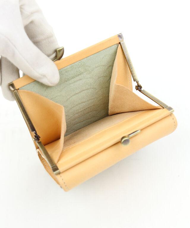 イルビゾンテ がま口 二つ折り財布 ミニウォレット IL BISONTE 54222306940 国内正規品 送料無料 就職祝い 入学祝 母の日 父の日 誕生日 バレンタイン プレゼント ギフト 新品_5