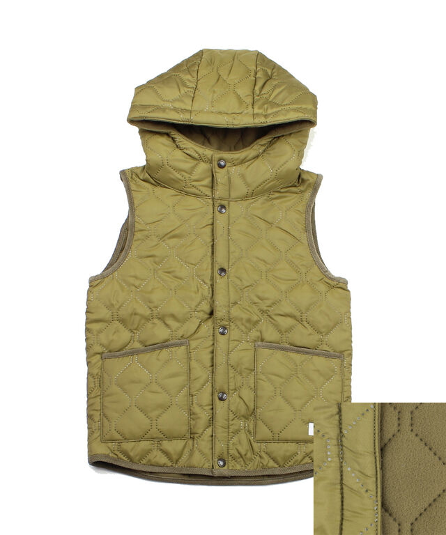 アーメン フードベスト キルティングベスト ARMEN NAM1751 国内正規品