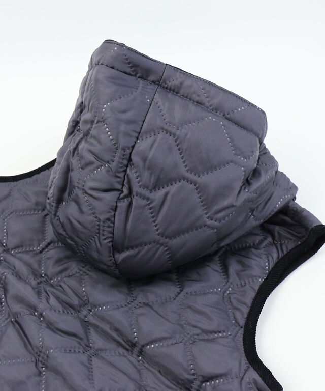 アーメン フードベスト キルティングベスト ARMEN NAM1751 国内正規品