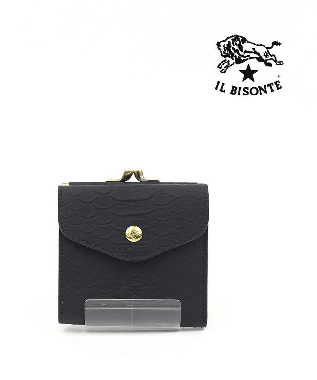 イルビゾンテ 二つ折り財布 がま口財布 ウォレット IL BISONTE 54222310941 国内正規品 2022秋冬新作 送料無料の通販は
