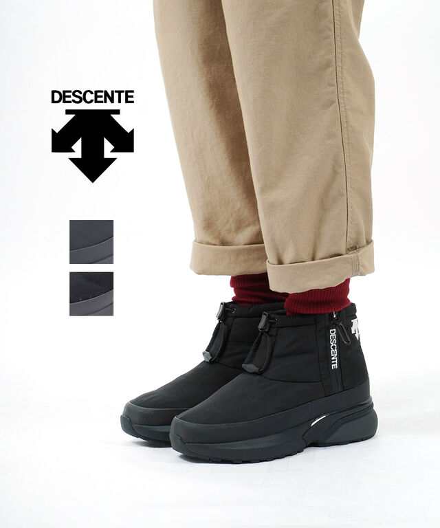 デサント ウィンターブーツ ショートブーツ ACTIVE WINTER BOOTS SHORT DESCENTE DM1UJD20 国内正規品 2022秋冬新作 送料無料