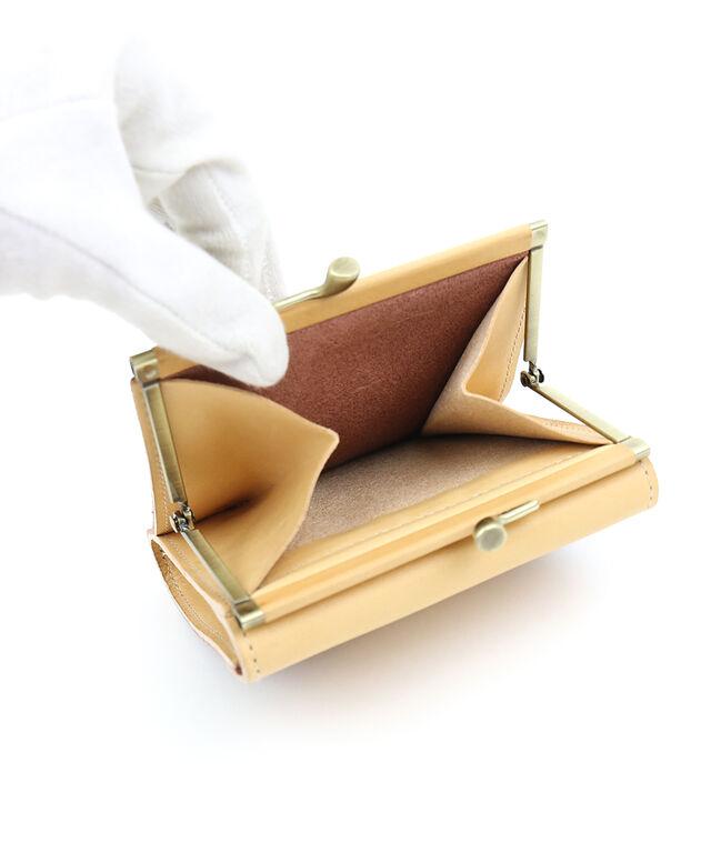 イルビゾンテ フラップ付き がま口財布 ウォレット 二つ折り財布 IL BISONTE 54222312141 国内正規品 220209 送料無料 就職祝い 入学祝 母の日 父の日 誕生日 バレンタイン プレゼント ギフト 新品_5
