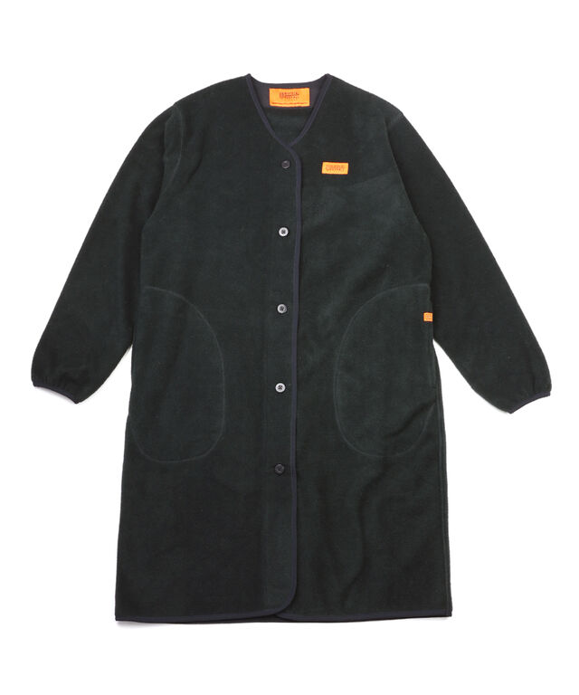 ユニバーサルオーバーオール フリースコート ロングジャケット UNIVERSAL OVERALL U2233511BU 国内正規品 220209 送料無料 ユニバーサルオーバーオール フリースコート ロングジャケット