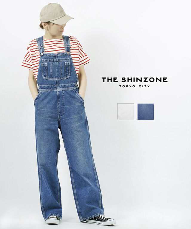 ザ シンゾーン デニムオーバーオール DENIM OVERALL サロペット THE