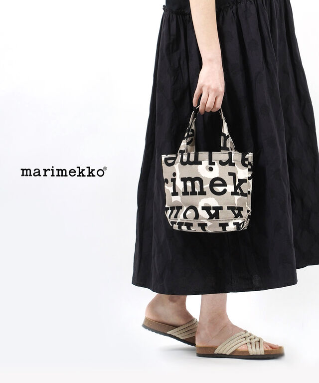 マリメッコ トートバッグ ランチバッグ KIOSKI PIENI AHKERA UNI LOGO marimekko 52233291685 国内正規品 2023春夏新作 送料無料 メール便可能商品[M便 5/5]の通販は