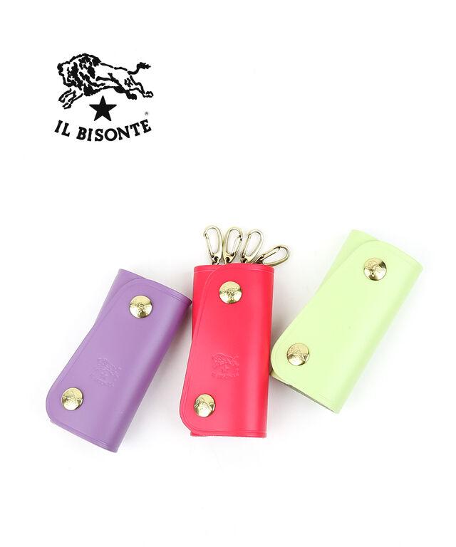 イルビゾンテ スナップボタン キーケース IL BISONTE 54232305251 国内正規品 2023春夏新作 メール便可能商品[M便 3/5]の通販は 7,920円