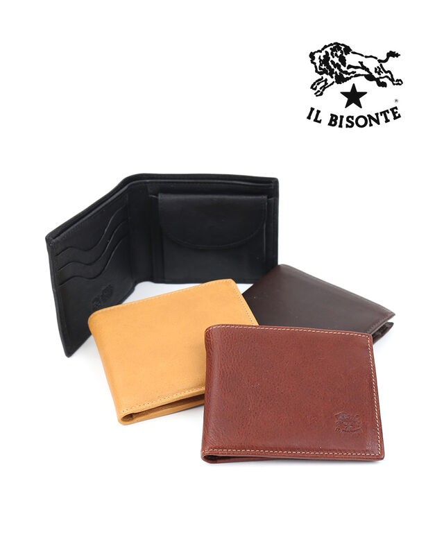 イルビゾンテ コンパクトウォレット IL BISONTE 54232307041 国内正規品 2023春夏新作 送料無料