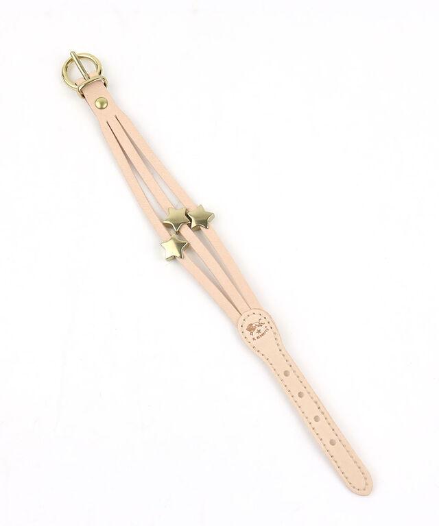 イルビゾンテ レザーブレスレット スターモチーフ付きブレスレット IL