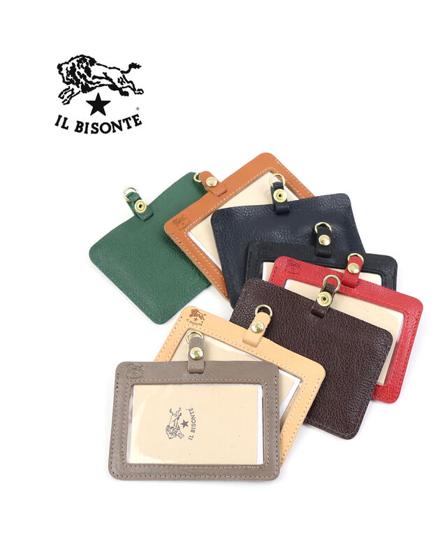 イルビゾンテ 名札 ケースのみ ストラップなし IL BISONTE 5412305290 国内正規品 220303 メール便可能商品[M便 3/5]