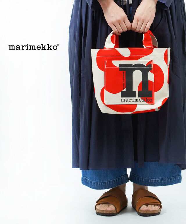 マリメッコ トートバッグ MONO MINI TOTE PULLOPOSTI marimekko 52233691975 国内正規品 2023春夏新作 送料無料