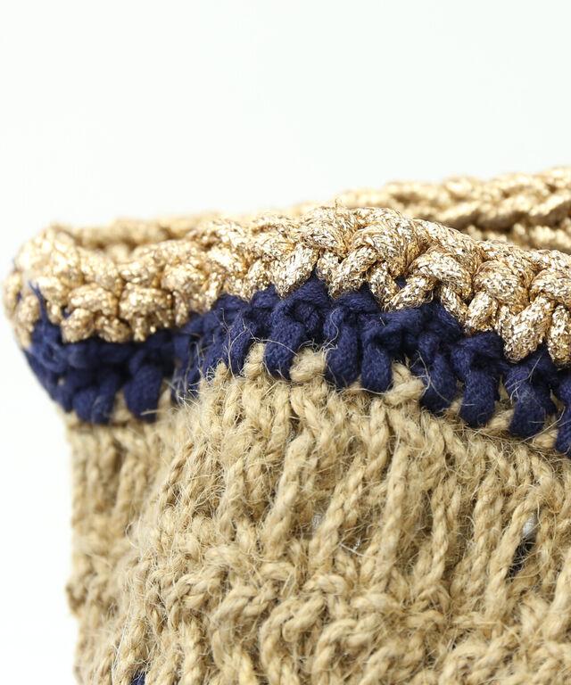 ヌキテパ トートバッグ かごバッグ Jute Macrame Big Bag ne Quittez pas 012001401 国内正規品 220009 送料無料