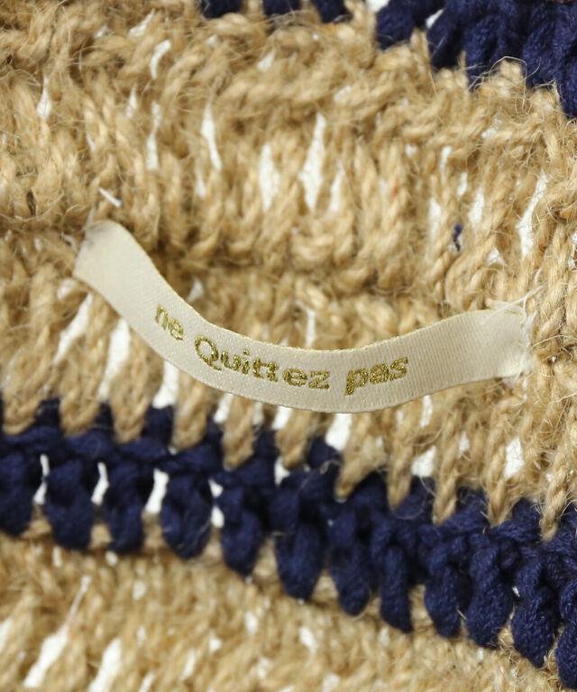 ヌキテパ トートバッグ かごバッグ Jute Macrame Big Bag ne Quittez pas 012001401 国内正規品 220009 送料無料