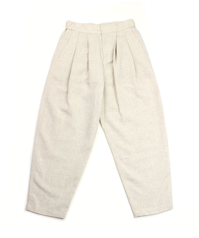 ル グラジック テーパードパンツ タックパンツ le glazik JL-2666NLP