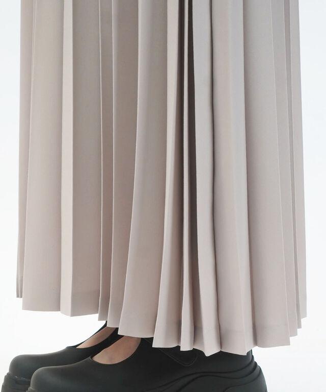 リムアーク ハーフプリーツロングスカート RIM.ARK 460DSL31-0090 国内