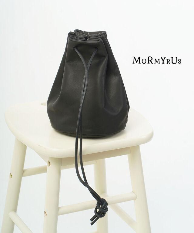 モルミルス レザー巾着バッグ MORMYRUS M077 国内正規品 2025秋冬新作 送料無料