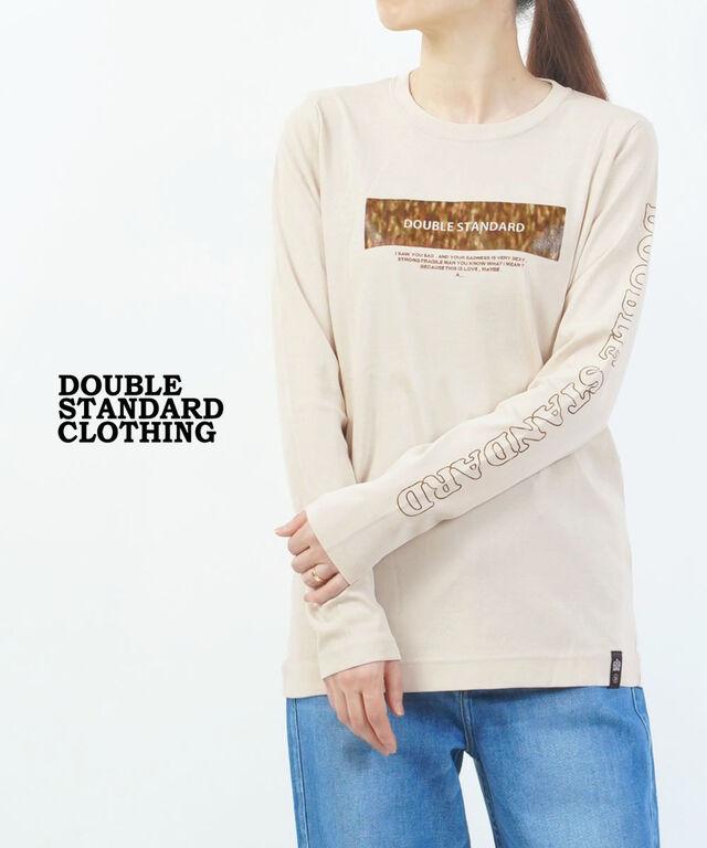 ダブルスタンダードクロージング ガス強撚フライス ロングTシャツ DOUBLE STANDARD CLOTHING 0208-110-211 国内正規品 220103 送料無料
