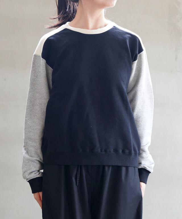 メヤメ COLOR BLOCK SWEAT PULLOVER MEYAME MEY-1414 国内正規品 送料無料