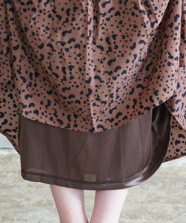 ストックアンドインテリジェンス レオパード×ダルメシアン柄