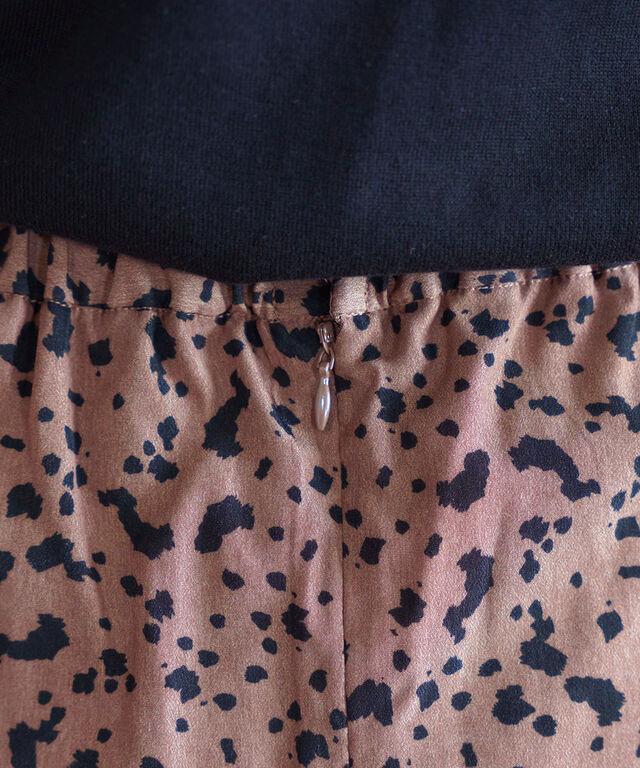 ストックアンドインテリジェンス レオパード×ダルメシアン柄