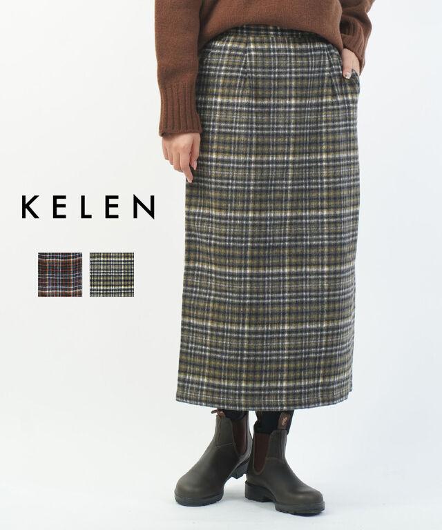 ケレン チェックスカート TOOGO kelen LKL22FSK3 国内正規品 220209 送料無料